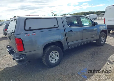2019 Chevrolet Colorado Wt из США, поврежденный, VIN 1GCGTBEN9K1172935